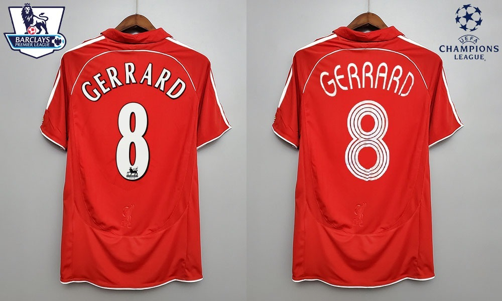 Retro Liverpool 06/07 home Soccer Jersey