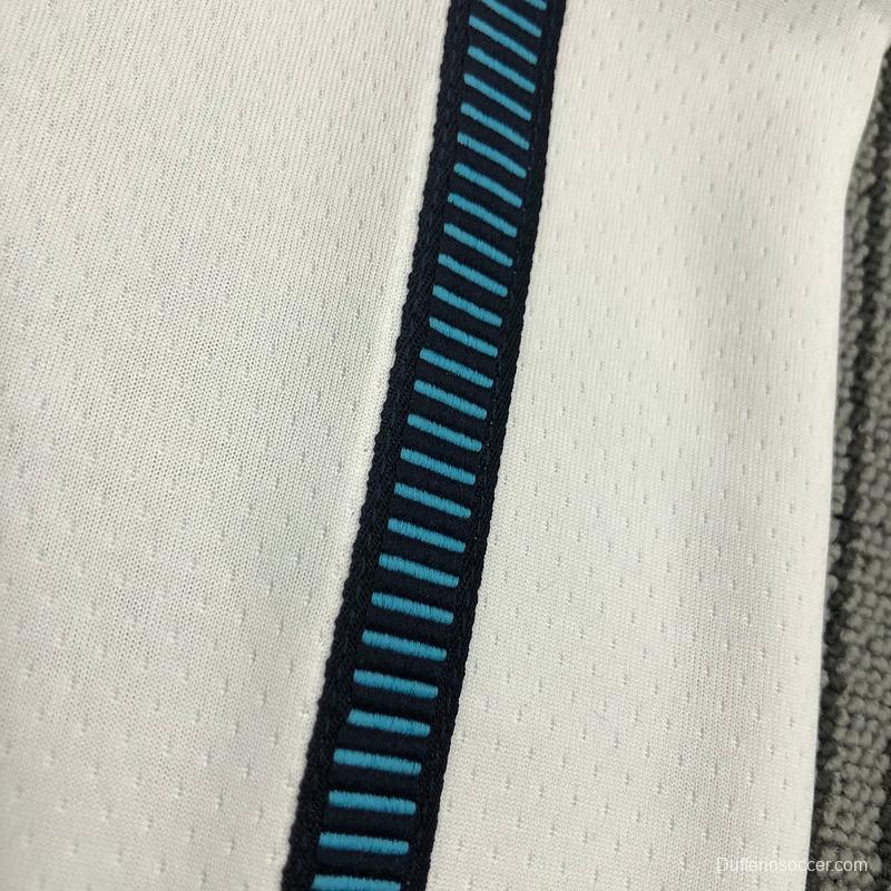 Thai Version Men's Damian Lillard White USA Basketball Player Jersey