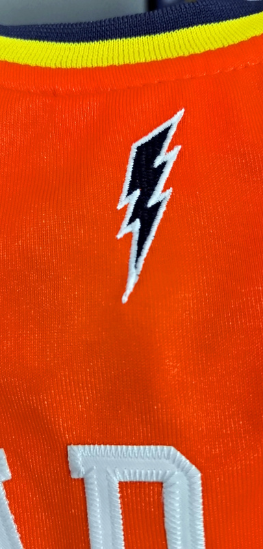 Men's Stephen Curry Orange Retro Classic Team Jersey