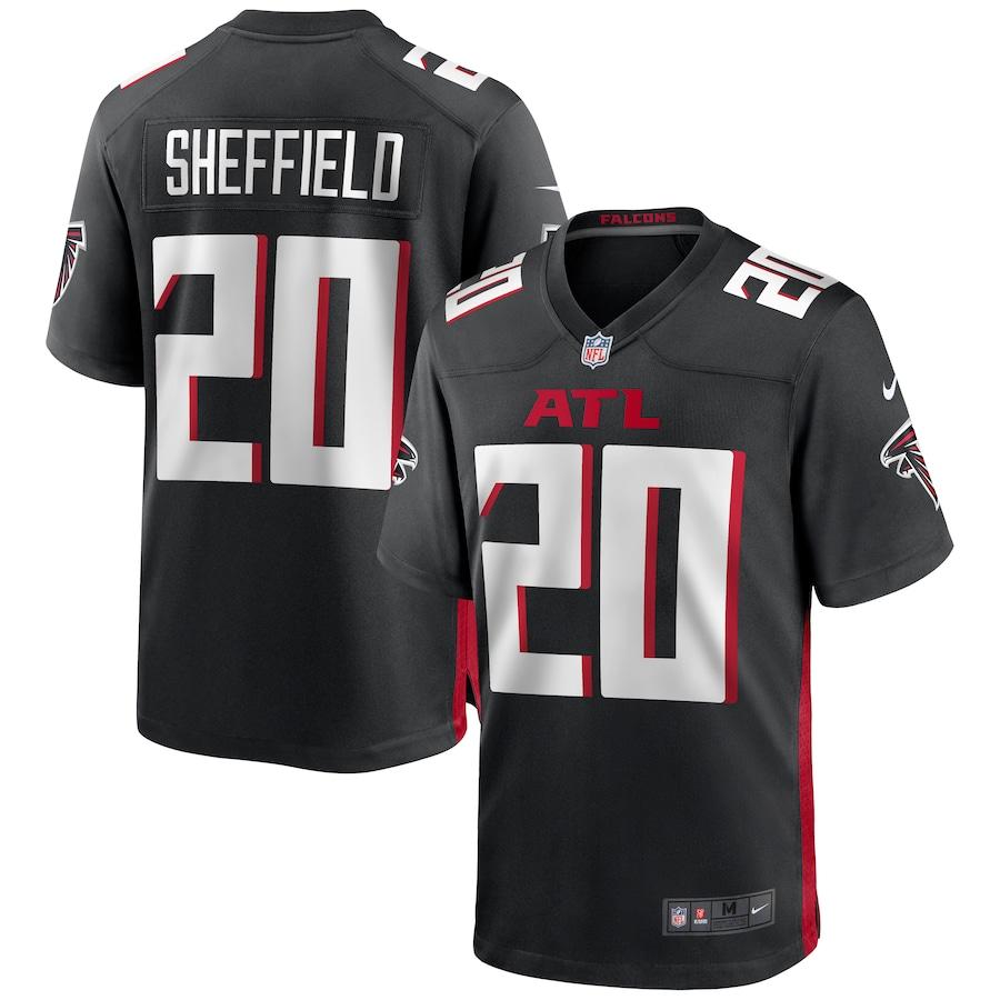 Men's Kendall Sheffield Black Player Limited Team Jersey