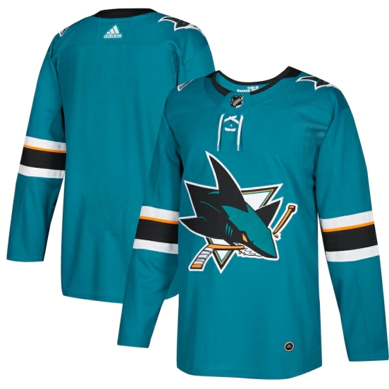 Men's Teal Home Blank Team Jersey