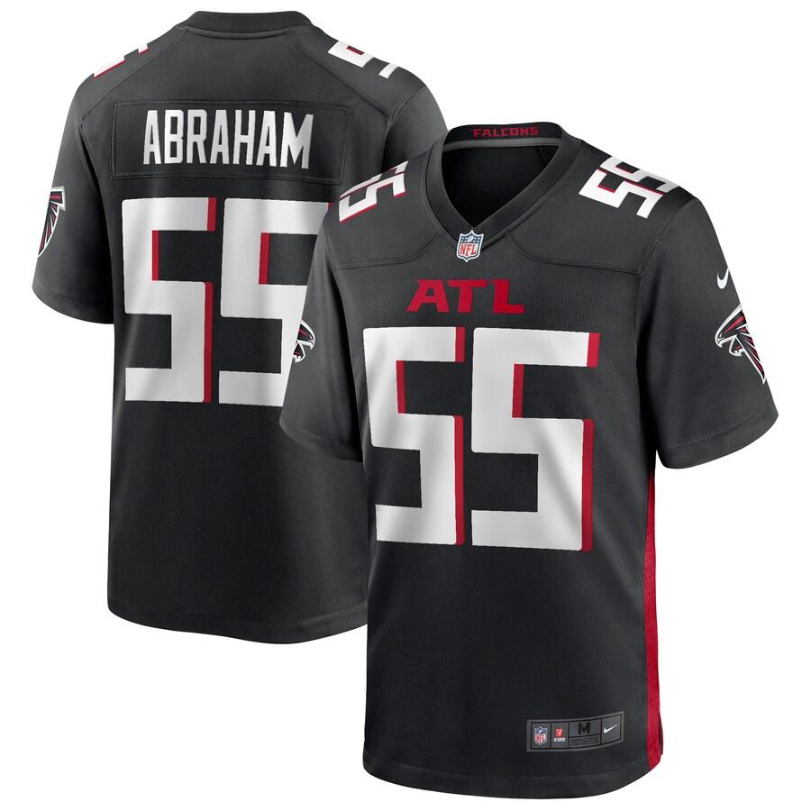 Men's John Abraham Black Retired Player Limited Team Jersey