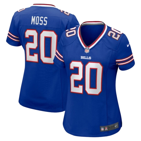Women's Zack Moss Royal Player Limited Team Jersey