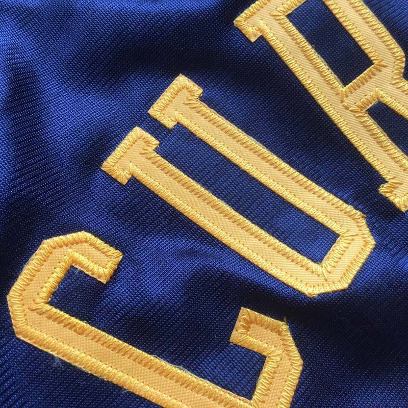 Men's Stephen Curry Navy Blue Retro Classic Team Jersey