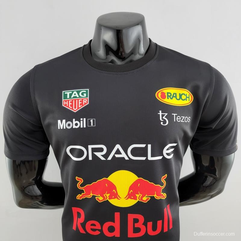 2022 F1 Red Bull Black Jersey #0001