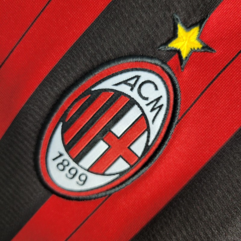 Retro 2013-14 AC Milan Home Jersey