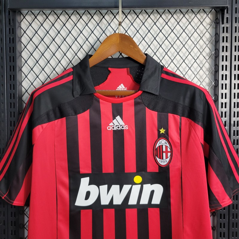 Retro 07-08 AC Milan Home Jersey