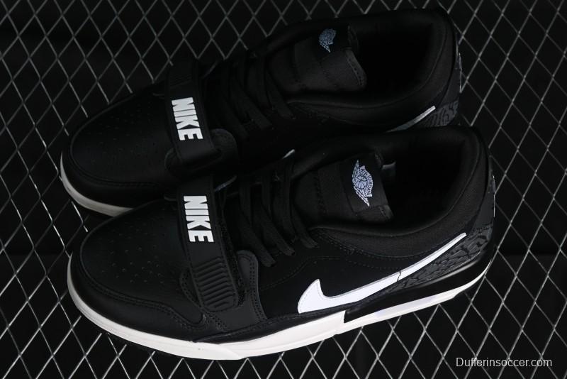 Nike Air Jordan Legacy AJ312 Low Top Sneakers with Velcro Strap Triple Fusion Design - CD7069-001
