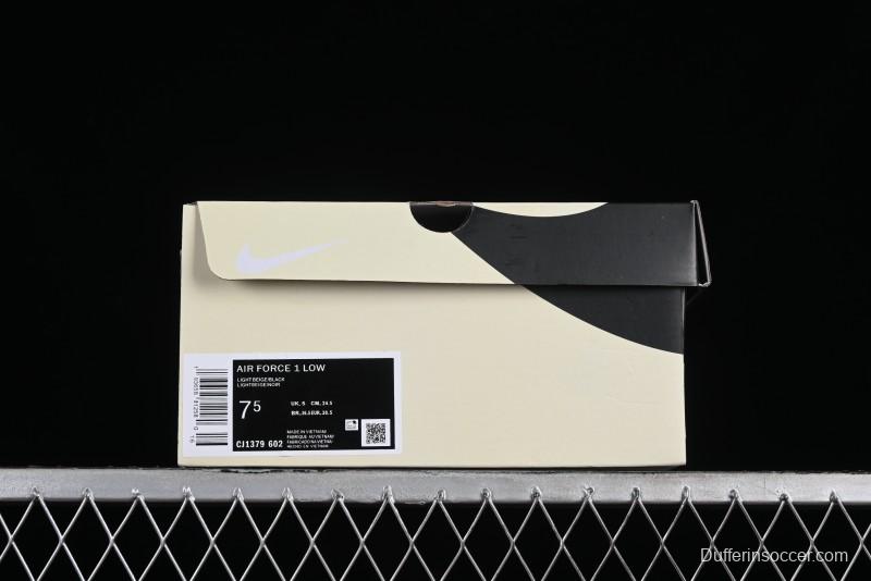 Nike Air Force 1 '07 Low Casual Sneakers with 3M Reflective Swoosh and Full-Length Air Cushion - CJ1379-602