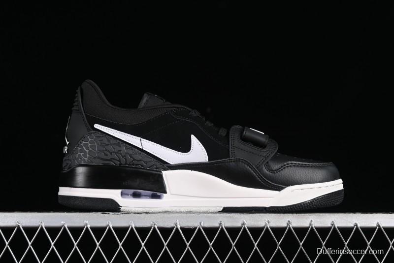 Nike Air Jordan Legacy AJ312 Low Top Sneakers with Velcro Strap Triple Fusion Design - CD7069-001