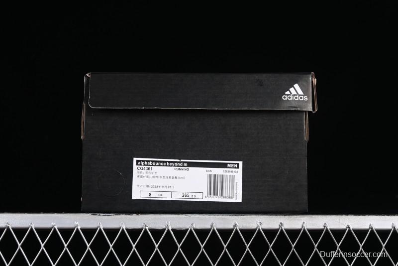 Adidas AlphaBounce Beyond M Running Shoes with Continental Rubber Outsole - CG4361