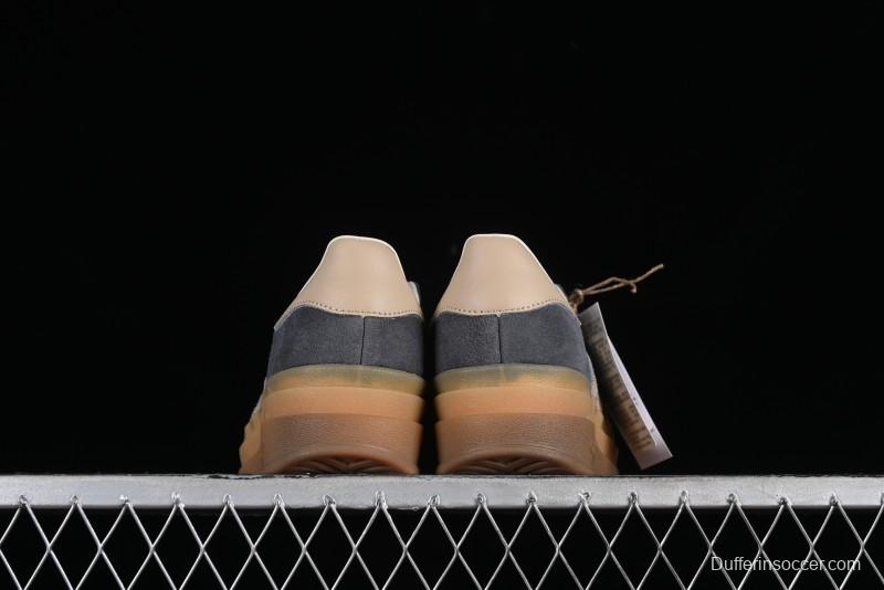 Adidas Originals Gazelle Bold IE0428 Low-Top Sneakers with Thick Sole for Casual Wear Anti-Slip and Durable - IE0428