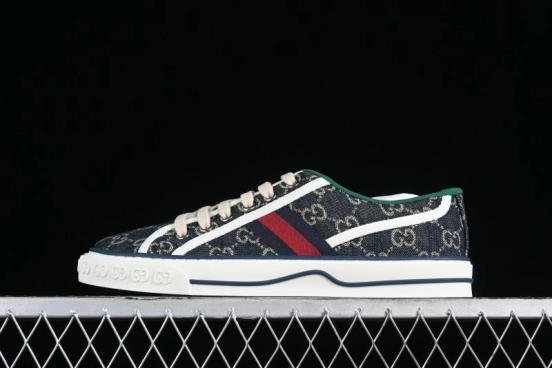 Gucci Tennis 1977 Print Sneaker Retro Casual Canvas Shoes - 02JPO9064