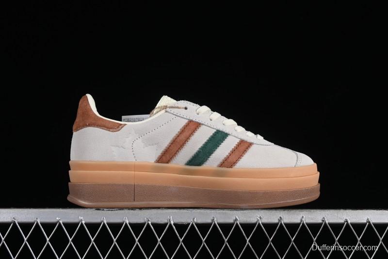 Adidas Originals Gazelle Bold IG3685 Low-Top Sneakers with Thick Sole for Casual Wear Anti-Slip and Durable - IG3685