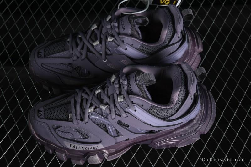 Balenciaga Track Sneaker Tess with Transparent Heel Strap - W1AC50620