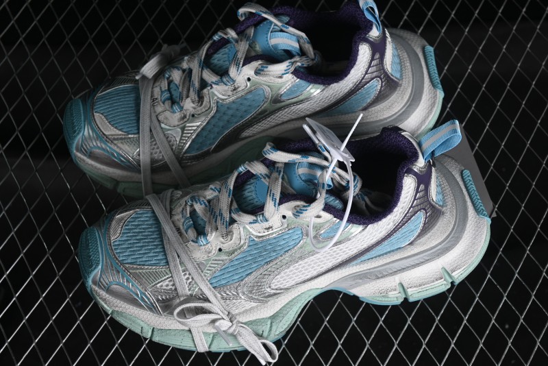 Balenciaga Phantom Sneaker 10th Generation Trend Running Shoes with Transparent Heel Strap - W3XL54095