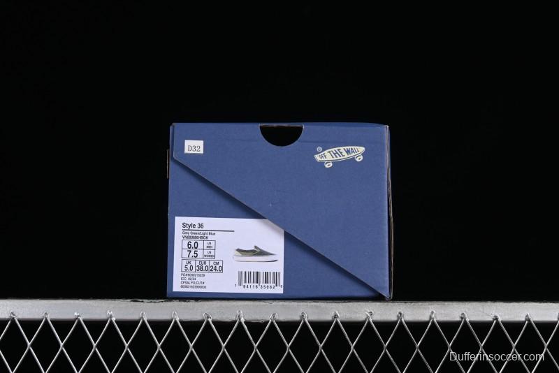 Vans TDC Tokyo Design Collective Old Skool Slip-On Premium Low-Top Casual Sneakers with 90s Retro Running Shoe Inspired Design - VN000MXHBGK
