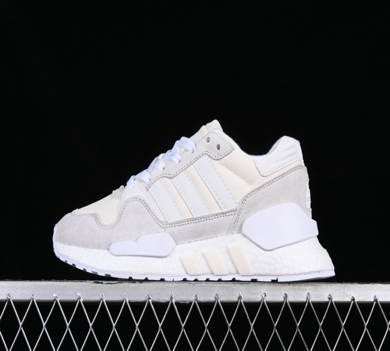 Adidas ZX930 EQT Never Made Pack Retro Sneakers with Boost Midsole and Pigskin Upper - G27503