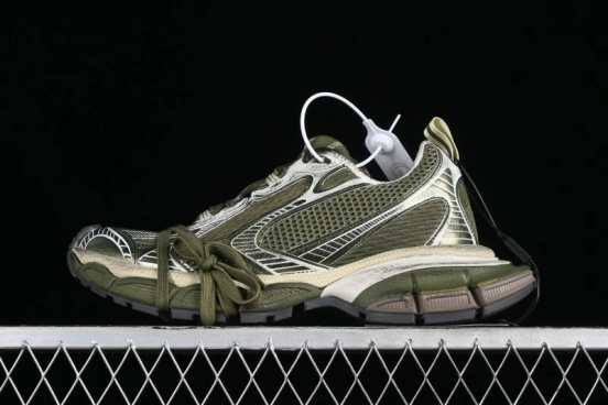 Balenciaga Phantom Sneaker 10th Generation Trend Running Shoes with Transparent Heel Strap - W3XL67019