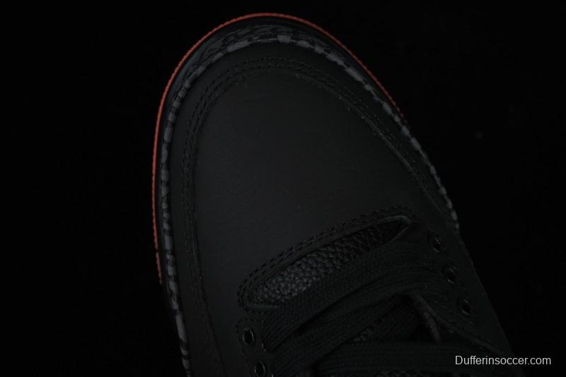 Nike Air Jordan 3 Retro "Rio" Collaboration Sneakers with Gradient Heel and J Balvin Logo - FN0344-001