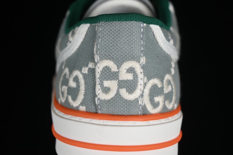 Gucci Tennis 1977 Print Sneaker Retro Casual Canvas Shoes - 02JPO9064