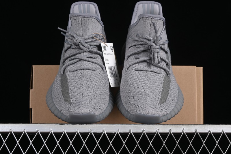 Adidas Yeezy 350 Boost V2 Running Shoes with Space Ash Colorway - IF3219