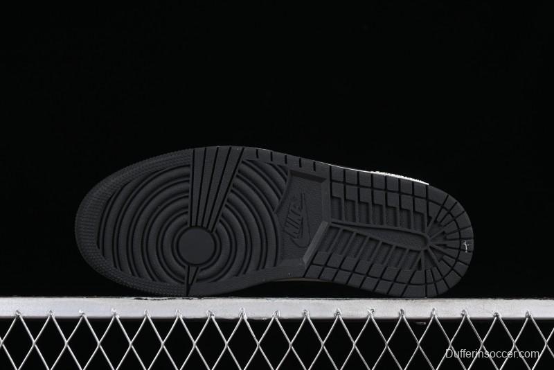 Nike Air Jordan 1 Low AJ1 Panda Prank Hip-Hop Theme - Big Shots Casual Sneakers