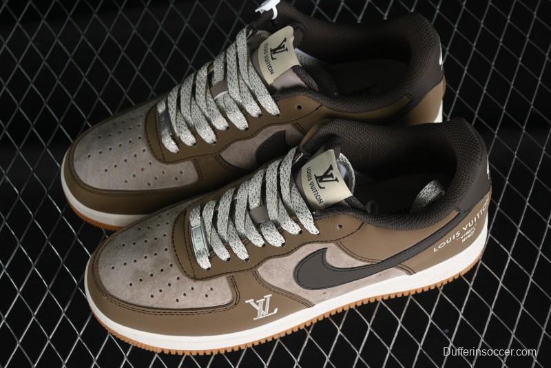 Nike Air Force 1 '07 Low LV Collaboration - Light Brown Casual Sneakers - BA8806-224