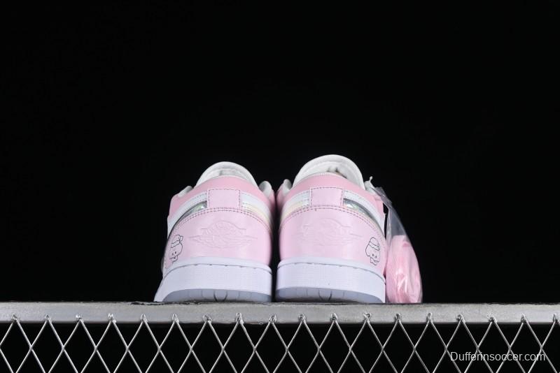 Nike Air Jordan 1 Low Custom Culture Casual Sneakers - FQ9112-100