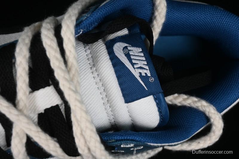 Nike Dunk Low High Street Style Ocean Protection Deconstructed SB Lace-Up Casual Skate Shoes - DV0834-101