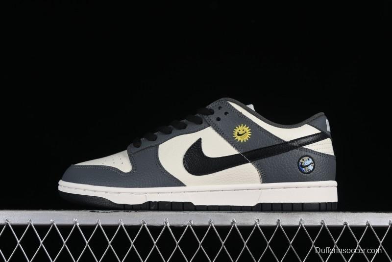Nike SB Dunk Low Smiley Face SB Low-Top Casual Skate Shoes - BB1609-116