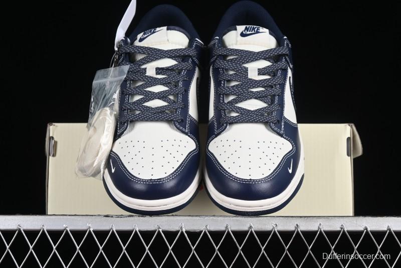 Nike SB Dunk Low Stussy Collaboration - Mark Line Starry Sky Anniversary High-End Custom Low-Top Casual Skate Shoes - BB9898-002