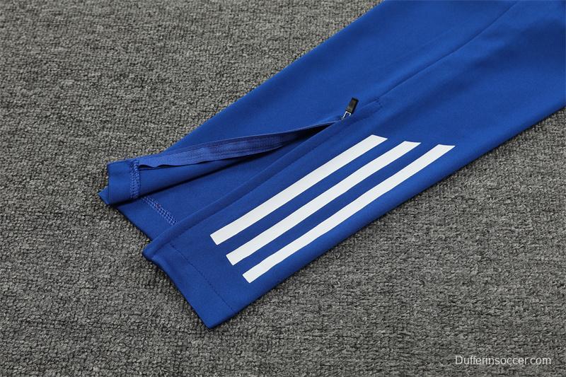 2024 Japan White Half Zipper Jacket+Long Pants