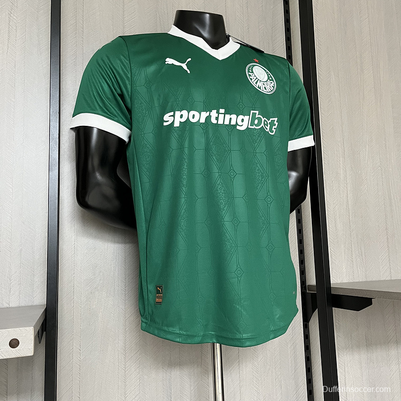 25/26 Player Version Edition Palmeiras Home S-XXXXL