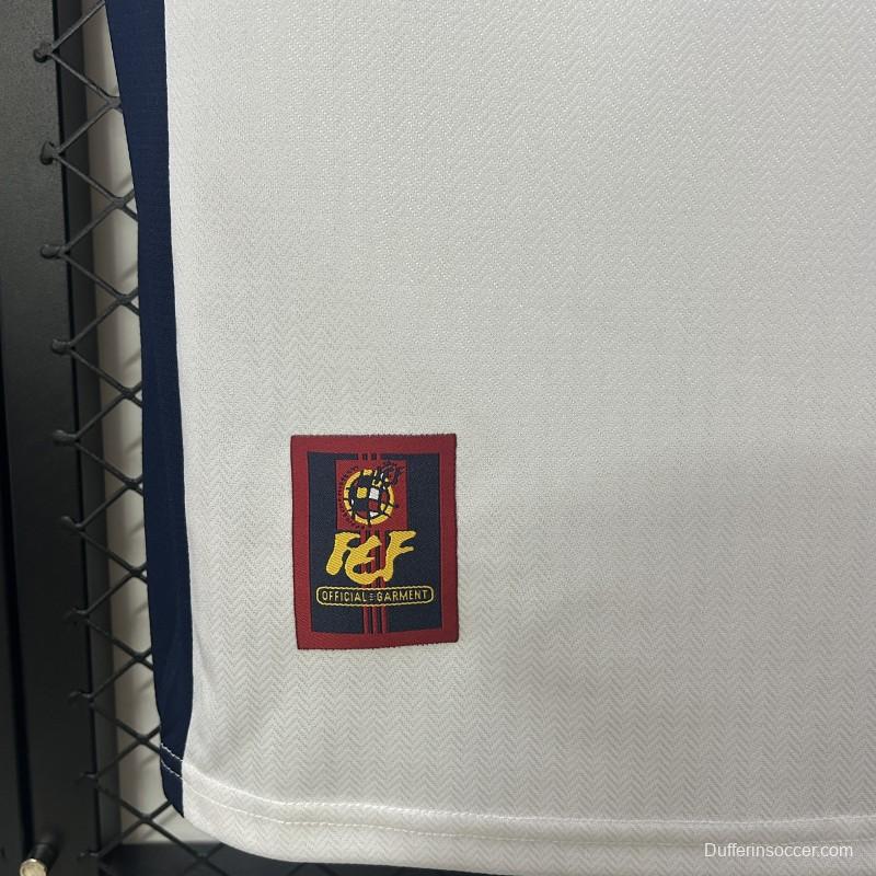 1998 Retro Spain Away Jersey
