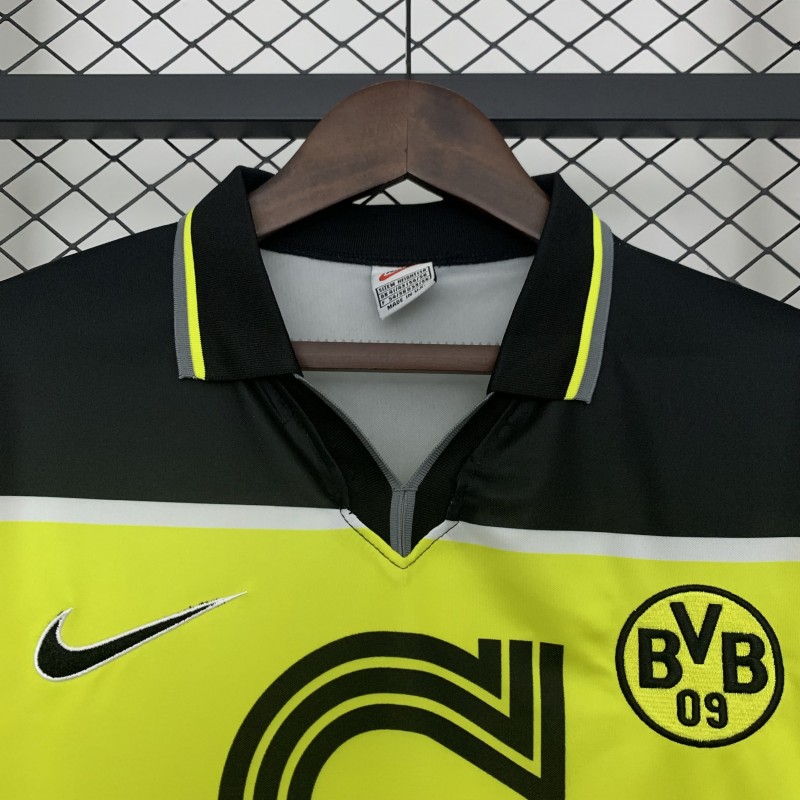 Retro 96/97 Borussia Dortmund Home Jersey