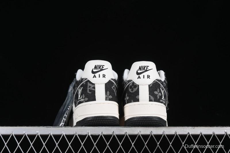 Nike Air Force 1 '07 Low LV Collaboration - Starry Night Black Low-Top Casual Sneakers - SJ2088-002
