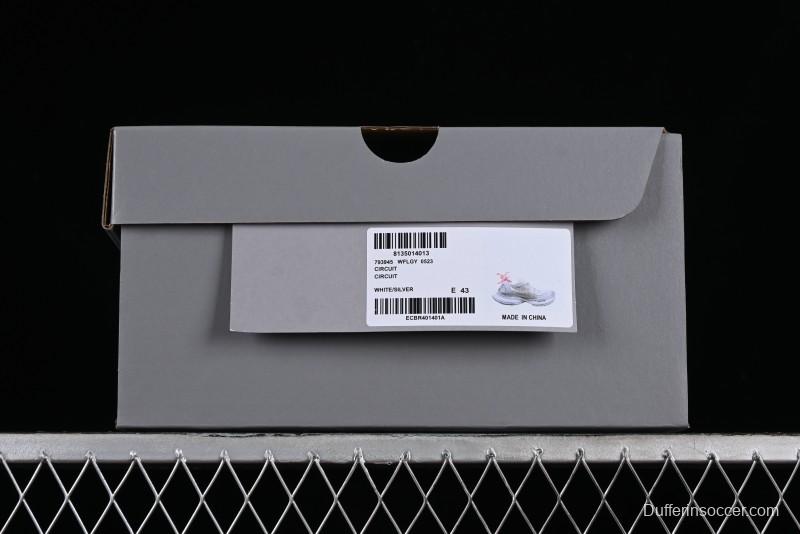 Balenciaga Circuit Lightweight Distressed Print Round-Toe Fashion Casual Shoes - WFLGY0523