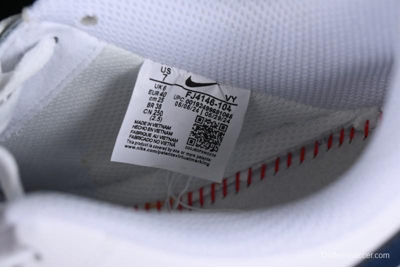 Nike Air Force 1 '07 Low Casual Sneakers with Full-Length Air Cushion - FJ4146-104