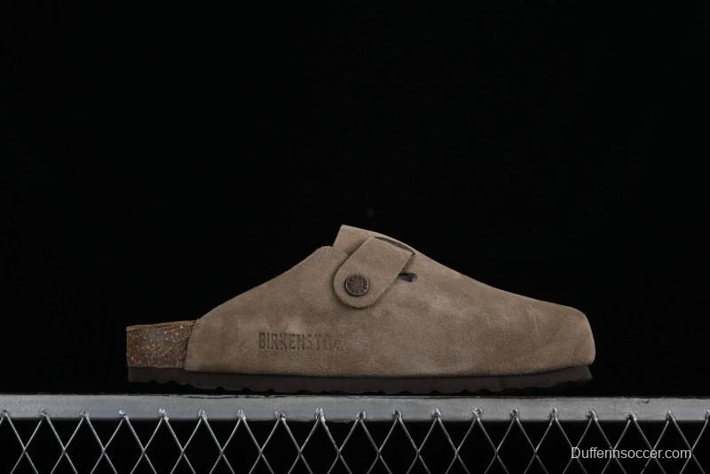 Birkenstock Arizona Soft Footbed Sandals with Suede Leather and Lambswool Lining - G.D4