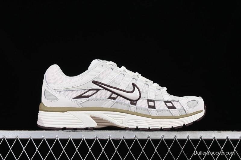 Nike P-6000 Prm Retro Casual Sneakers with Lightweight Design - HF0728-201