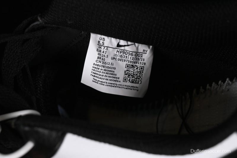 Nike Air Force 1 '07 Low Casual Sneakers with Broken Swoosh Design - HF9096-001