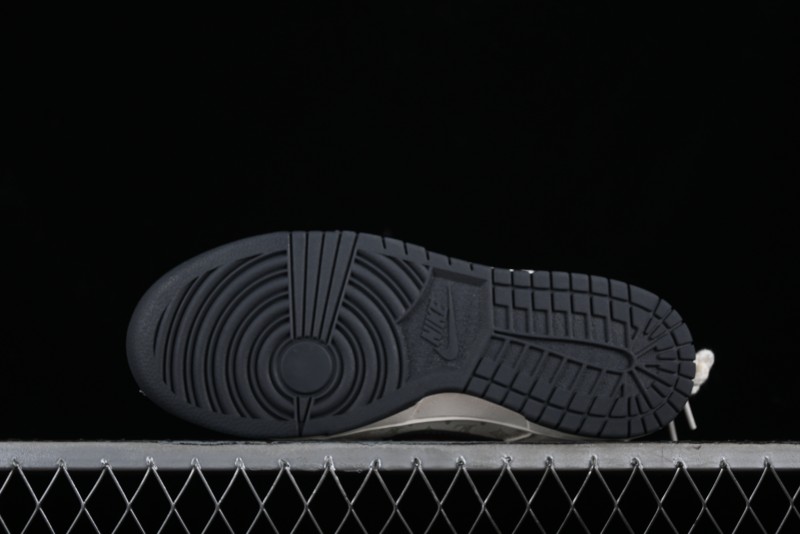 Nike SB Dunk Low LV Collaboration Strap Monogram Beige Black Hook Anniversary High-End Custom Low-Top Casual Skate Shoes - SJ2068-260