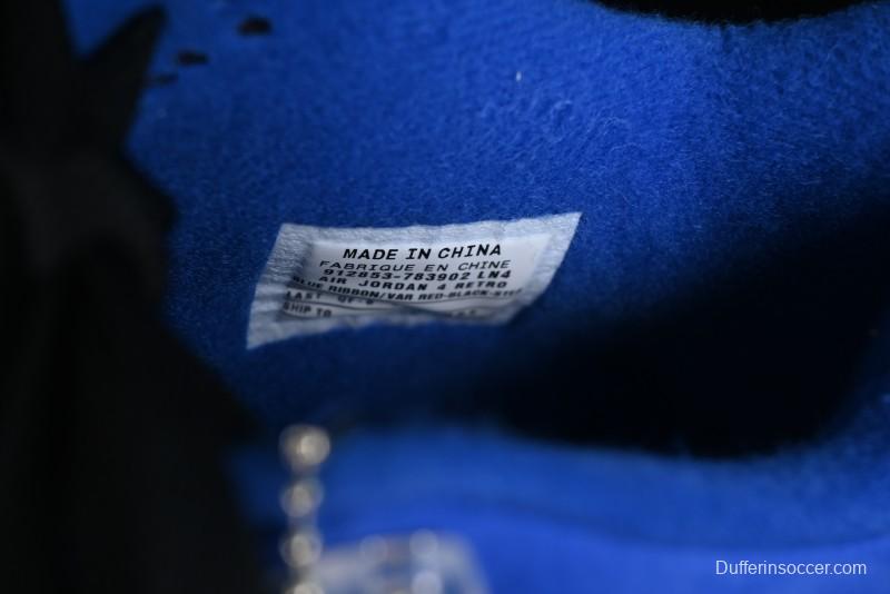 Nike Air Jordan 4 Retro Basketball Shoes with Premium Suede and Eminem Encore Design - AJ4