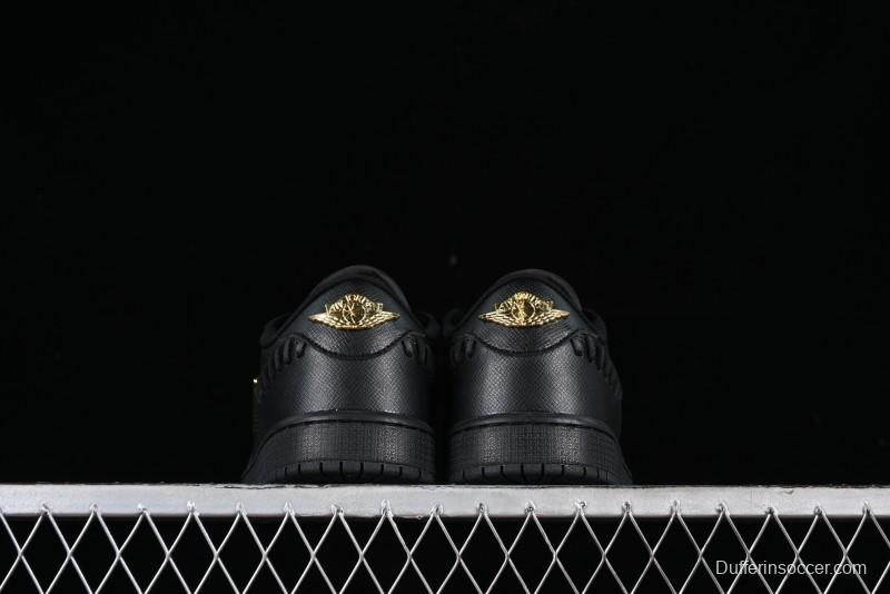 Nike Air Jordan 1 Low "Method of Make" Casual Sneakers with Woven Design - FN5032-007