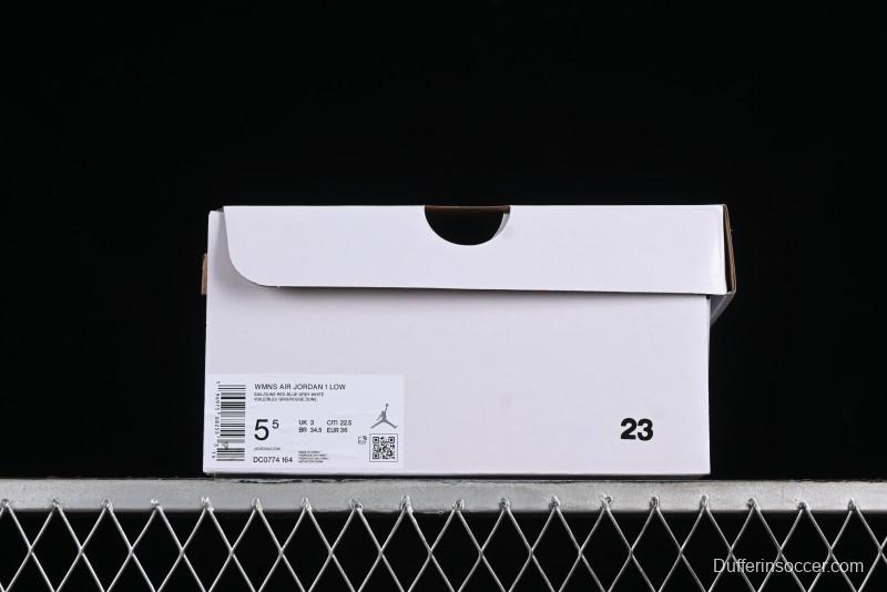 Nike Air Jordan 1 Low AJ1 White Magnolia Casual Sneakers - DC0774-164