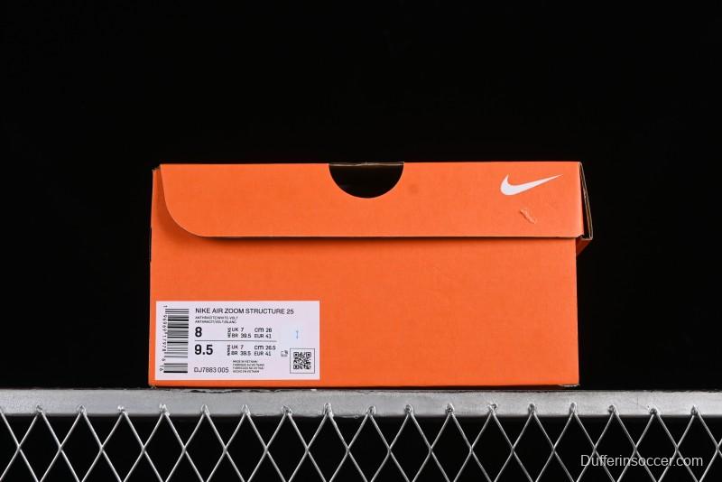 Nike Air Zoom Structure 25 Cushioned Anti-Slip Running Shoes - DJ7883-005