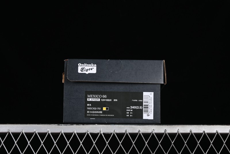 Onitsuka Tiger Mexico 66 Low-Top Leather Running Shoes - 1183C102-751