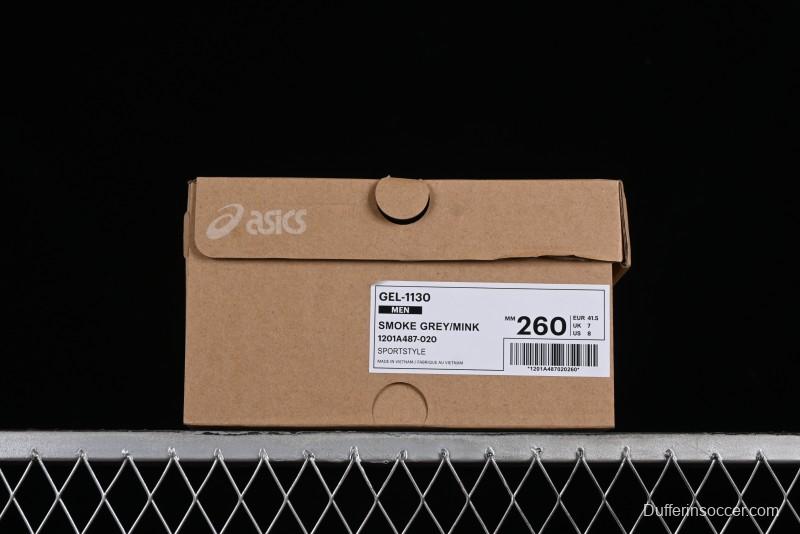 Asics Tiger GEL-1130 Low-Top Casual Running Shoes with GEL Cushioning and Outdoor Style - 1201A487-020