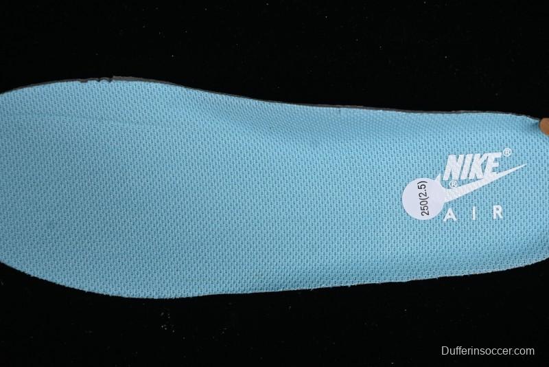 Nike Air Force 1 '07 Low White Blue Casual Sneakers - FQ4296-100